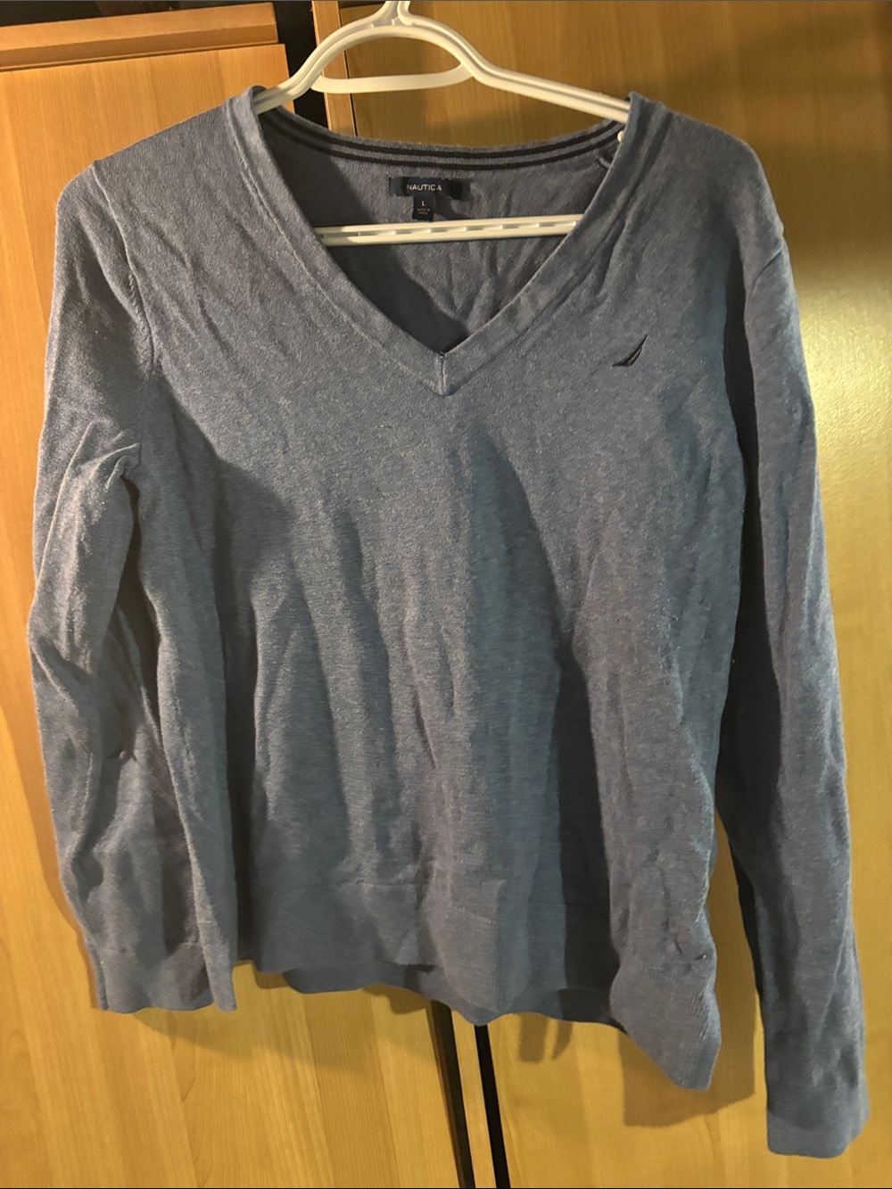 Nautica Light Blue Crewneck Sweater